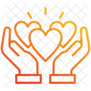 Kind Hand Love Icon