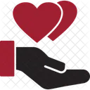 Kindness Love Hand Icon