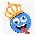 King Emoji  Symbol