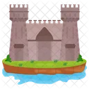 Fort Medieval Castle Kingdom Castle Icon