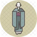 Kinhin monk  Icon