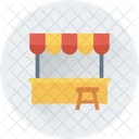 Kiosk Food Stand Icon