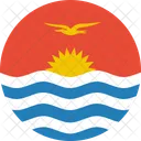 Kiribati Flag Country Icon