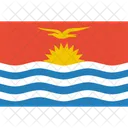 Kiribati Flag World Icon