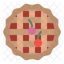 Torte Kirsche Kuchen Symbol