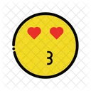 Kiss Smiley Emoticons Icon