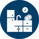 Kitchen Furniture Interior Icon