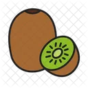 Kiwi Fruit Organic Icon