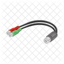 Klinkenstecker Audio Buchse Stecker Symbol