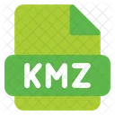 Kmz Document File Format Icon