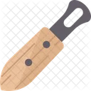 Knife Channel Carving Icon