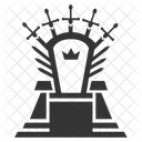 Knight Throne King Conqueror Icon