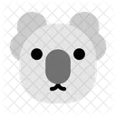 Koala Head  Icon