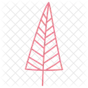 Weihnachtsbaum Weihnachtsbaum Konischer Baum Symbol