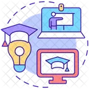 E Learning Software Technik Symbol