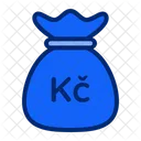 Koruna money bag  Icon