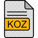 Koz File Format Icono