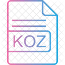 Koz File Format Icono