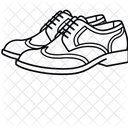 Calzado Icono Estilo De Linea Icono