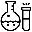 Test Tube Laboratory Flask Icon