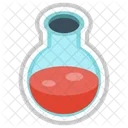 Lab Beaker Science Equipment Classroom Experiments Icon