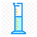 Lab Cylinder Measuring Cylinder Icon