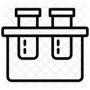 Chemistry Lab Lab Practical Chemical Testing Icon