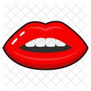 Labial Region Mouth Edges Mouth Borders Icon