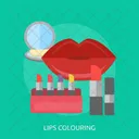 Labios Coloracion Boca Icono