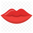 Belleza Beso Labios Icono