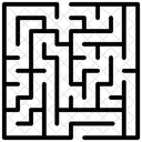 Quebra Cabeca Desafio De Negocios Jogo De Labirinto Ícone