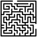 Quebra Cabeca Desafio De Negocios Jogo De Labirinto Ícone