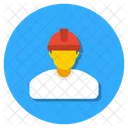 Labor Worker Foreman Icon