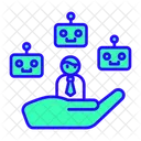 Ai Robot Jobs Symbol