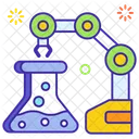 Laboratory Automation Robotic Lab Medical Robot Icon