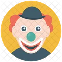 Lachender Clown Frohlicher Clown Joker Symbol