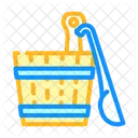 Ladle Sauna Steam Icon