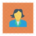 Lady Woman Office Icon