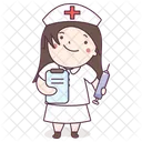 Nurse Female Attendant Medical Assistant Icon