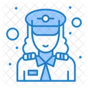 Lady Officer  Icon