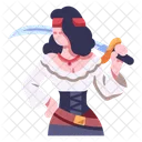 Lady Pirate  Icon