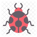 Ladybug Insect Nature Icon