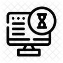 Lag Time And Date Slow Icon