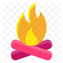 Brennholz Lagerfeuer Lagerfeuer Symbol