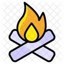 Brennholz Lagerfeuer Lagerfeuer Symbol