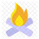 Brennholz Lagerfeuer Lagerfeuer Symbol