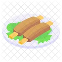 Barbecue Sticks Lamb Sticks Meat Icon