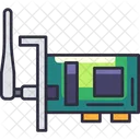 Lan Card Network Connection Icon