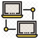 Lan Connection Network Database Icon