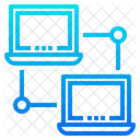 Lan Connection Network Database Icon